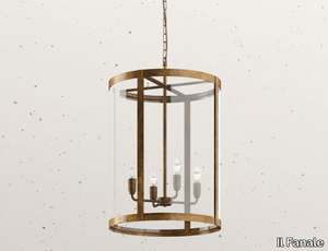 LONDON 205.36 - Iron pendant lamp _ Il Fanale