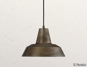 OFFICINA 268.10 - LED iron pendant lamp _ Il Fanale