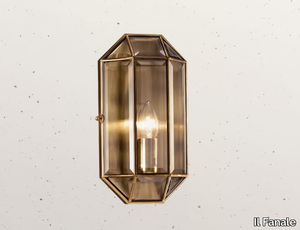 RILEGATO 402.00.80 - LED direct light brass wall light _ Il Fanale