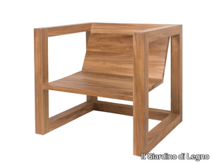 BOXER - Teak garden armchair _ Il Giardino di Legno