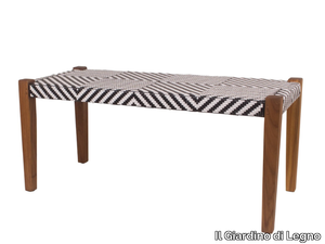 CINÉMA D'ÉTÉ - Rectangular low garden side table _ Il Giardino di Legno