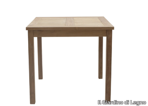 DEHORS - Square teak garden table _ Il Giardino di Legno