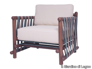 LIGNES - Teak garden armchair _ Il Giardino di Legno