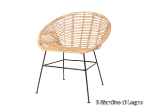 REMIX - Garden rattan easy chair _ Il Giardino di Legno