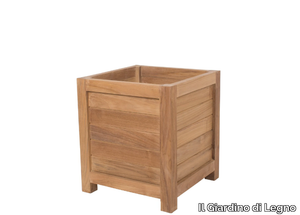 REMIX - Square wooden planter _ Il Giardino di Legno