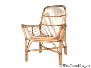 REMIX - Garden armchair with armrests _ Il Giardino di Legno