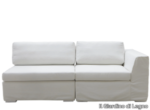 ZEFIRO - Sectional modular fabric garden sofa _ Il Giardino di Legno