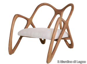 NANTO - Teak armchair with armrests _ Il Giardino di Legno