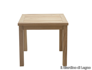 DEHORS - Square side table _ Il Giardino di Legno