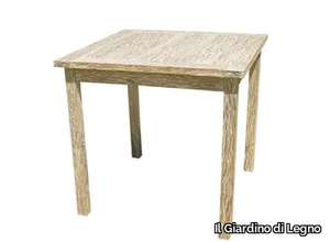 WHITE SAND - Wooden table _ Il Giardino di Legno