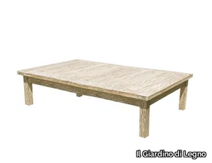 WHITE SAND - Wooden coffee table _ Il Giardino di Legno