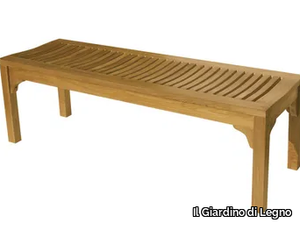 TENNIS - Wooden garden bench _ Il Giardino di Legno