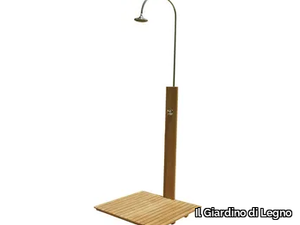 HELIX - Wooden outdoor shower _ Il Giardino di Legno