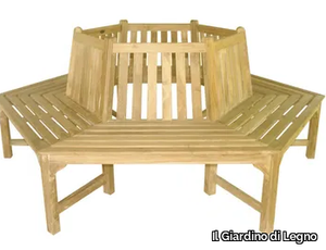 EXA - Wooden garden bench _ Il Giardino di Legno