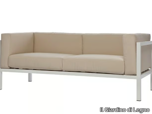 LEI - Aluminium garden sofa _ Il Giardino di Legno