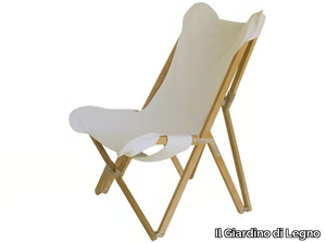 VENEZIA - Garden folding wooden easy chair _ Il Giardino di Legno