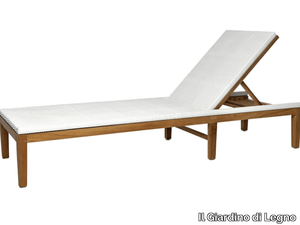 FIJI - Recliner synthetic fibre sun lounger _ Il Giardino di Legno