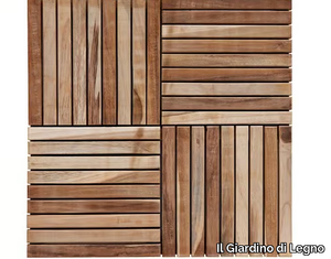 TILES - Wooden outdoor floor tiles _ Il Giardino di Legno