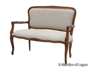 MOZAIC - WALNUT - Small sofa _ Il Giardino di Legno