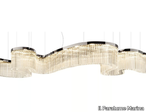 SNAKE 2273 / 2274 - LED Murano glass pendant lamp _ Il Paralume Marina