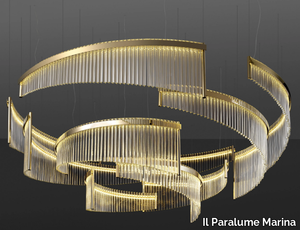2332 - LED Murano glass pendant lamp _ Il Paralume Marina