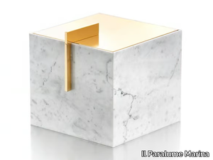 BA871 / BA872 - Carrara marble Make-up holder _ Il Paralume Marina