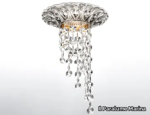 1883/KR - Recessed brass ceiling lamp with crystals _ Il Paralume Marina
