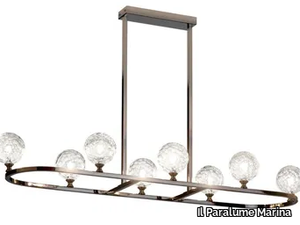 2177/CH8 OVAL - LED crystal ceiling lamp _ Il Paralume Marina