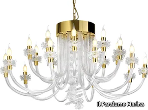 2251CH20 - LED Murano glass chandelier _ Il Paralume Marina