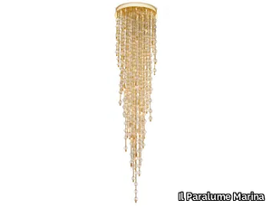 2029/CH30 - LED Murano glass pendant lamp _ Il Paralume Marina