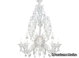 2035CH9 - LED Murano glass chandelier _ Il Paralume Marina