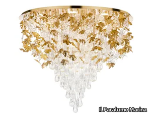2419 - LED Murano glass chandelier _ Il Paralume Marina