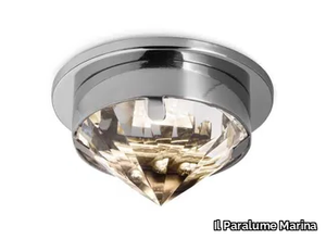 2404 - Round ceiling LED crystal spotlight _ Il Paralume Marina