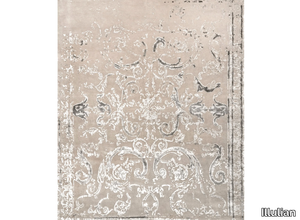 ALEXANDER V1 - Patterned handmade Himalayan Wool rug _ Illulian