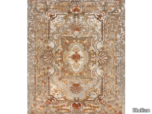 CARDINAL - Patterned Himalayan Wool rug _ Illulian