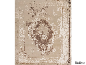 SHAHRAZAD - Rug in Himalayan wool, pure silk and vegetable colours _ Illulian