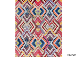 WOODSTOCK - Himalayan wool, pure silk and vegetable colors rug _ Illulian