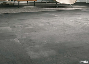 CREATIVE CONCRETE G - Porcelain stoneware wall/floor tiles with concrete effect _ Imola