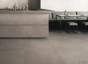 AZUMA CG - Porcelain stoneware wall/floor tiles with concrete effect _ Imola