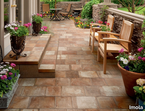 TRAIL TERRACOTTA TOSCANA - Porcelain stoneware outdoor floor tiles _ Imola