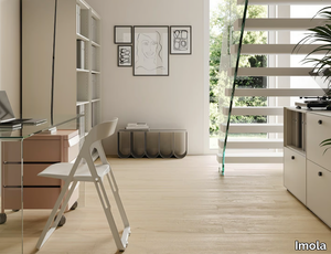 ELIXIR B - Full-body porcelain stoneware wall/floor tiles with wood effect _ Imola