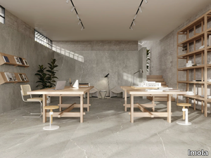 THE ROCK - SOAPSTONE - Porcelain stoneware wall/floor tiles with stone effect _ Imola