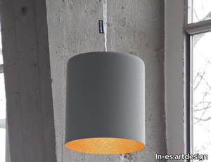 BIN CEMENTO - Resin pendant lamp _ In-es.artdesign