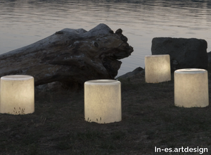 BIN F NEBULA OUT - LED Laprene® Outdoor table lamp _ In-es.artdesign