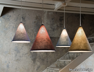 JAZZ STRIPE - Wool pendant lamp _ In-es.artdesign