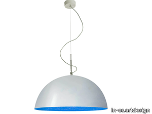 MEZZA LUNA 1 CROMO - LED pendant lamp _ In-es.artdesign