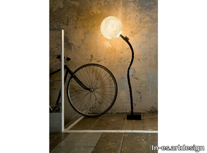 MICRO LUNA - Adjustable Nebulite® floor lamp _ In-es.artdesign