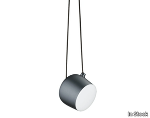 FLOS - AIM SMALL STEEL BLUE ANODIZED - LED pendant lamp _ In Stock