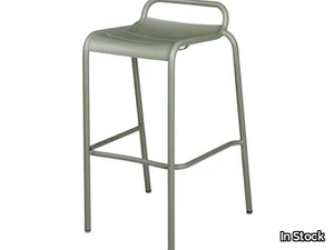 FERMOB - LUXEMBOURG - Stackable high aluminium stool _ In Stock