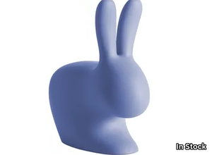 QEEBOO - RABBIT BABY LIGHT BLUE - Polyethylene kids chair _ In Stock